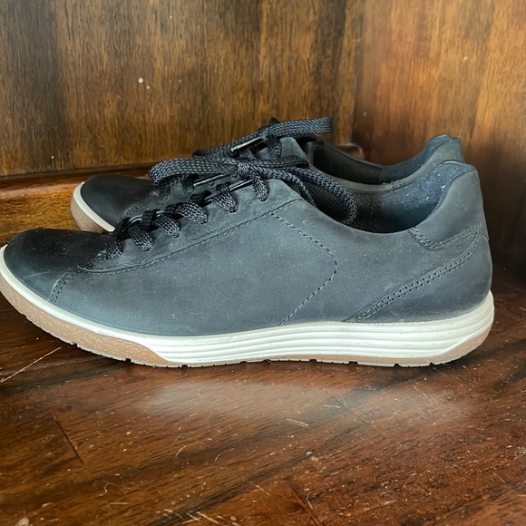 Ecco Shoes Ecco Hydromax Danish Design Black Leather Golf Shoes